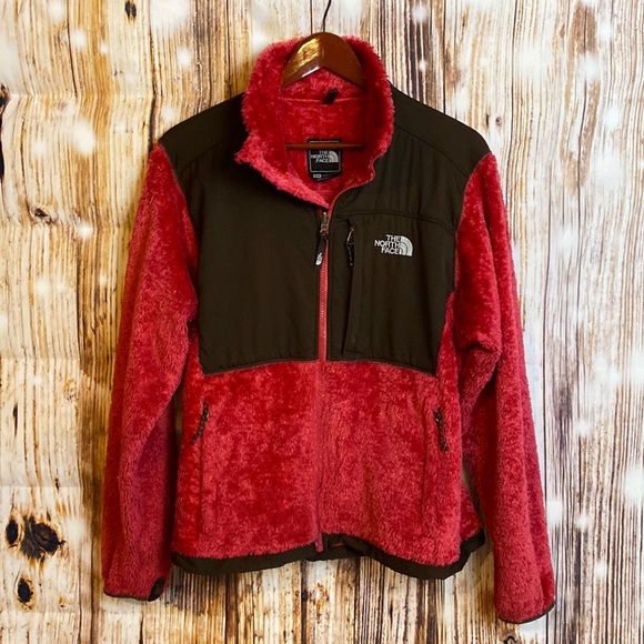 The North Face Red Brown Polartec Teddy 